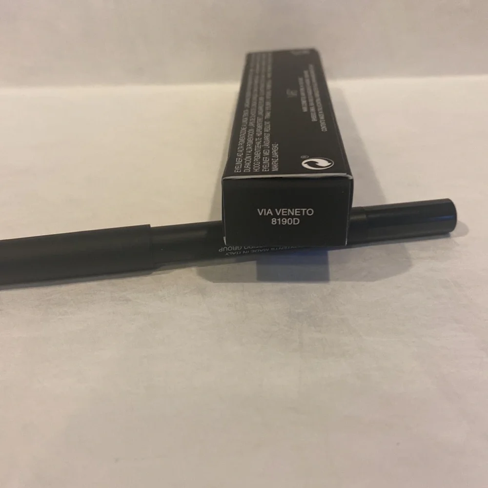 NARS High Pigment Longwear Eyeliner Via Veneto Black 0.02oz Travel Purse Sz NIB